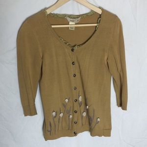 Mustard Yellow/Tan Cardigan (3)